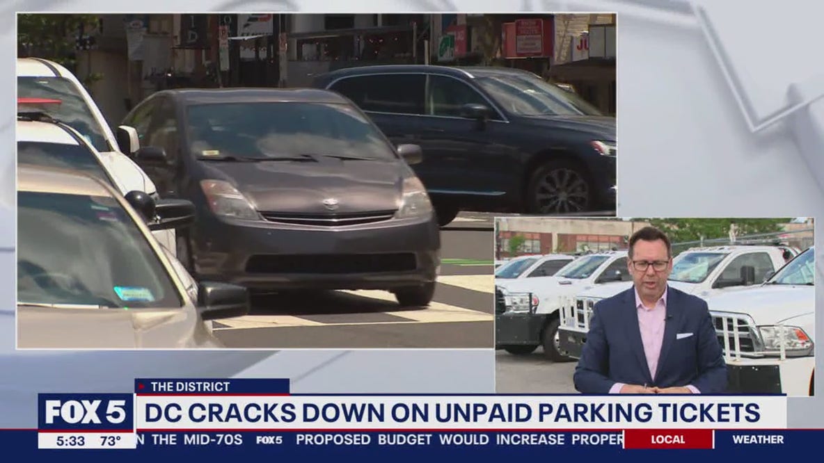 DC cracks down on unpaid parking tickets